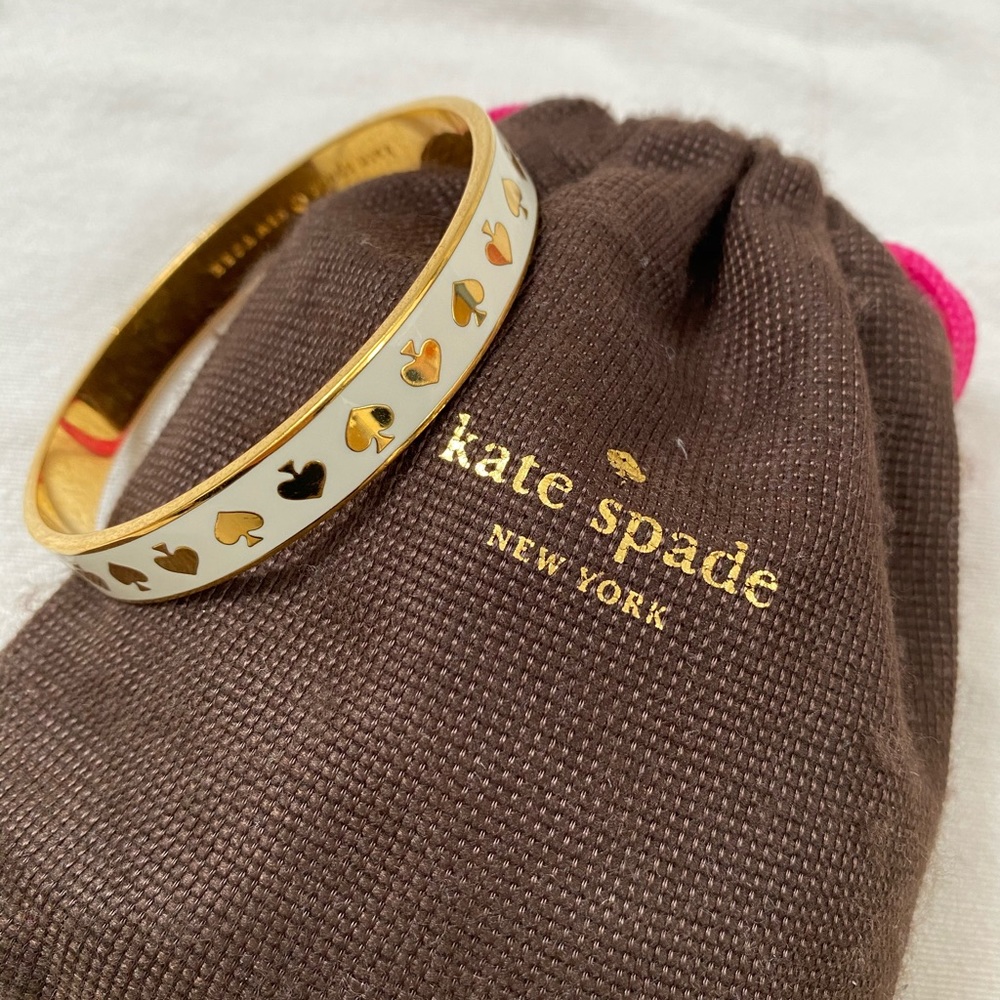 Kate Spade Bangle with logo